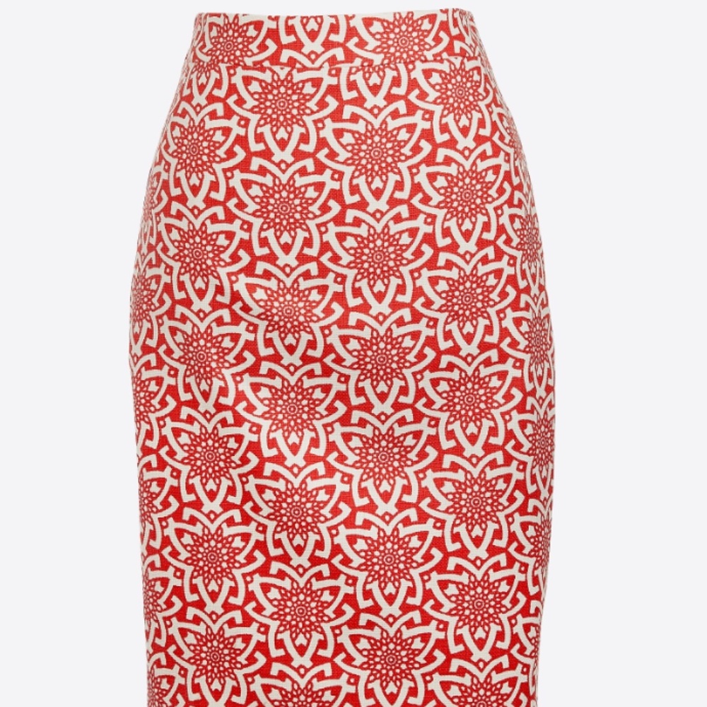 J. Crew basketweave pencil skirt